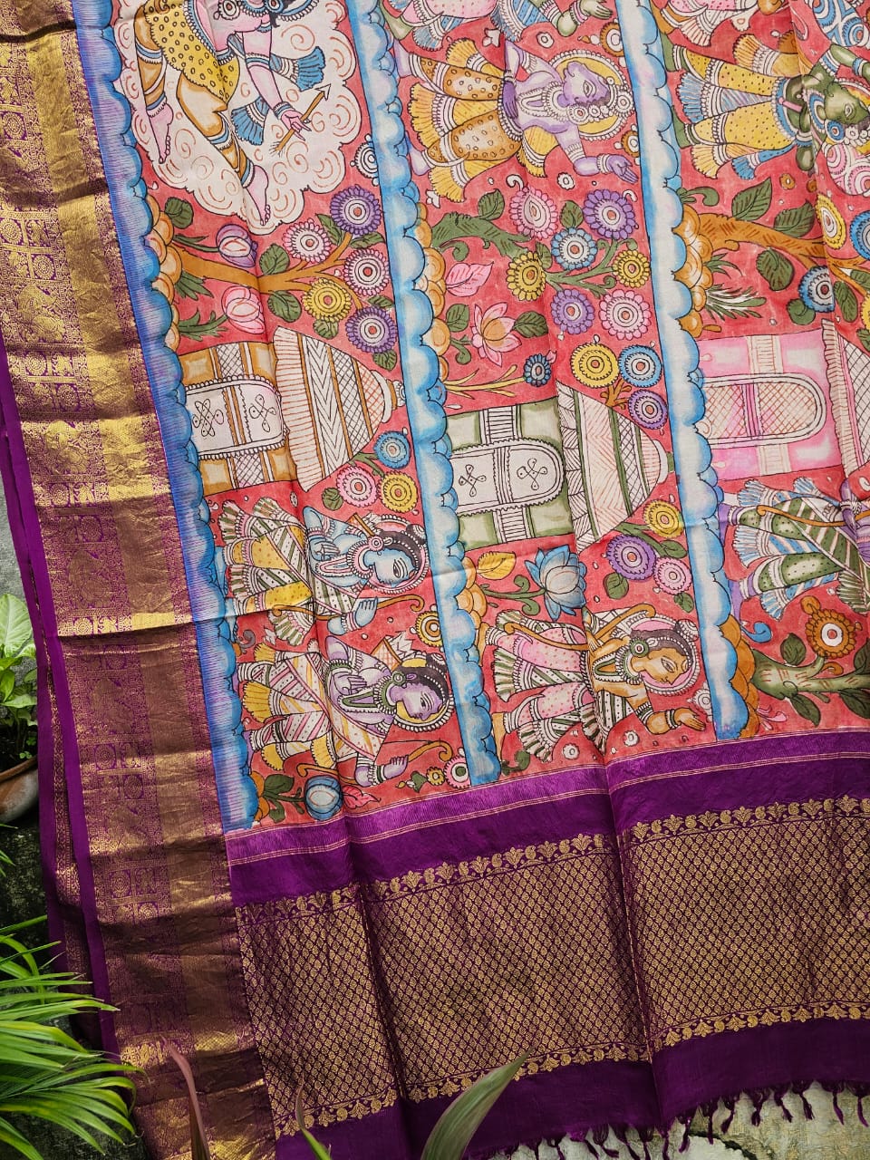 divine-tales-kanchipattu-kalamkari-dupatta