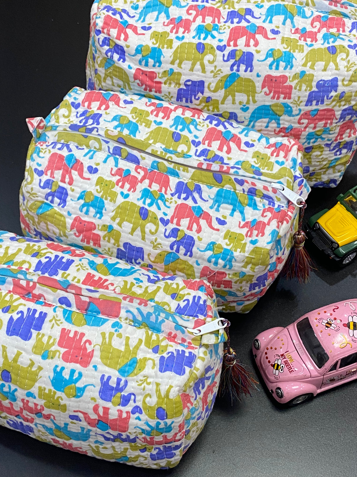 Set of 3 Multipurpose Pouch (large, medium and small)