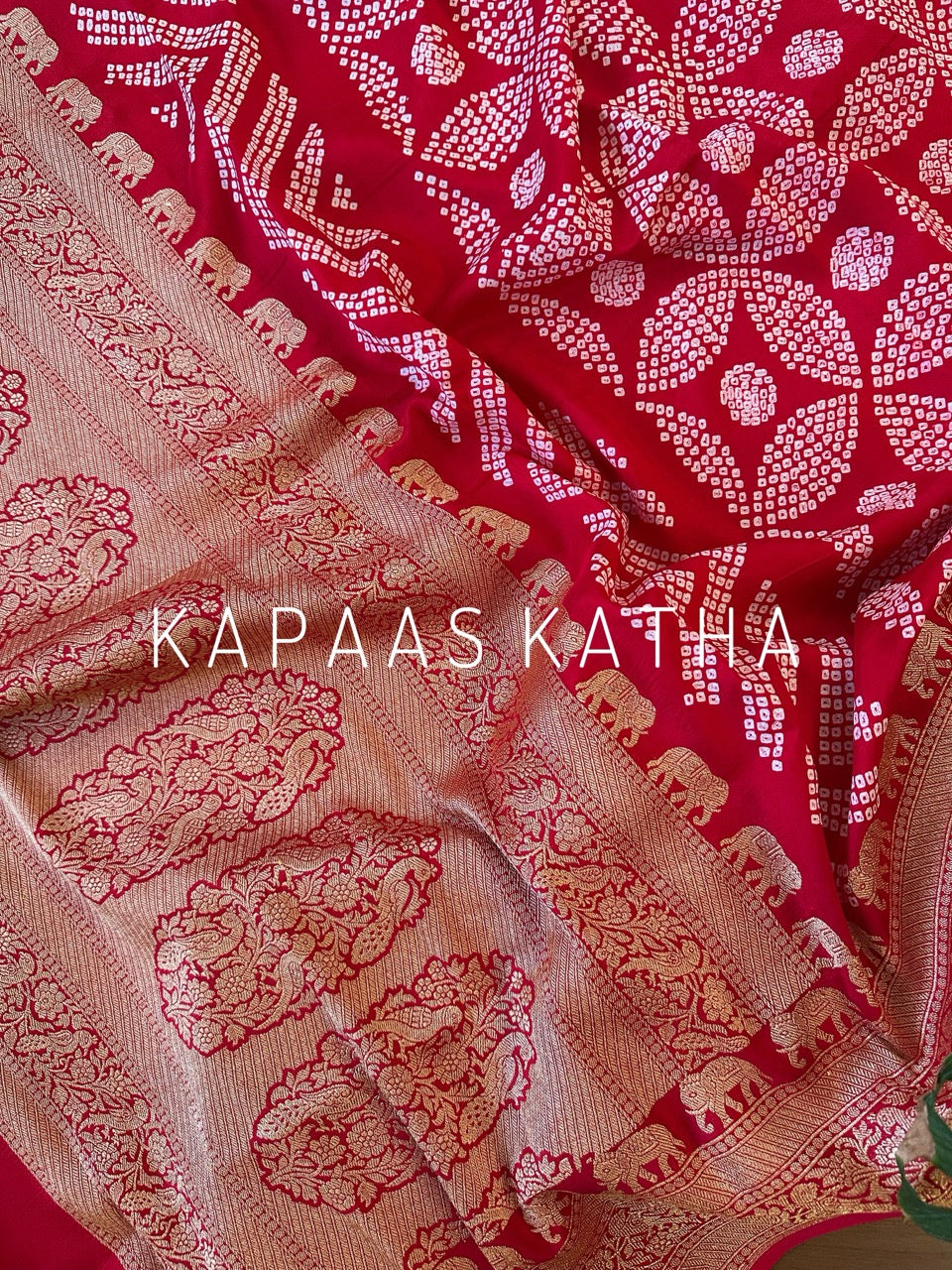 eternal-elegance-bandhani-soft-banarasi-katan-silk-saree