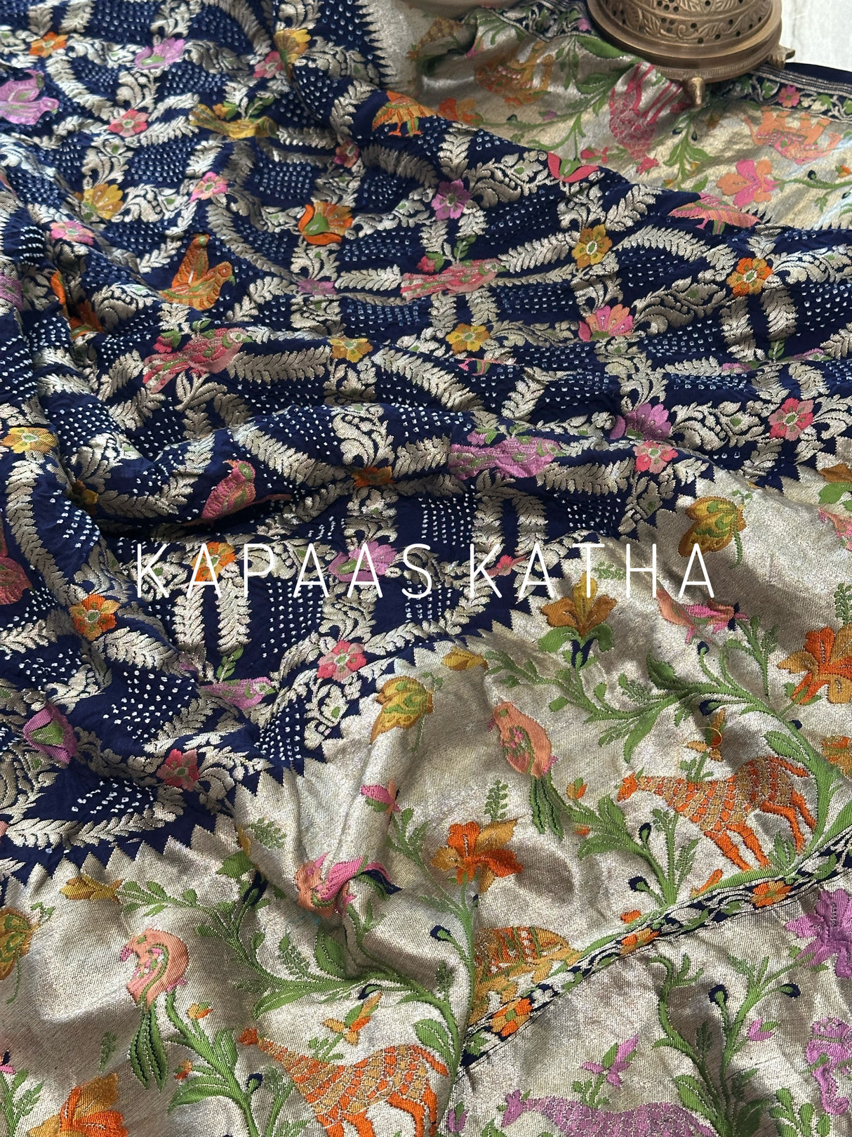 ethereal-bandhani-saree-fabric-closeup-detail