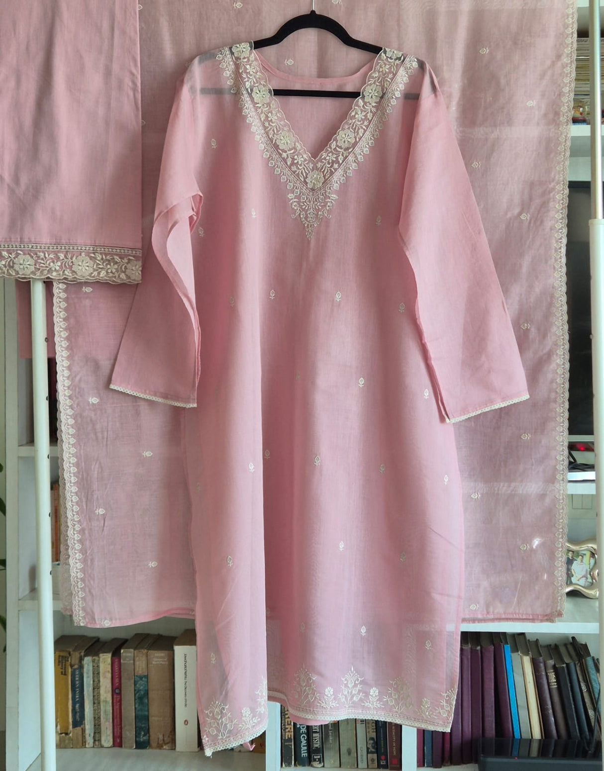 festive-pink-chanderi-3-piece-semi-stitched-suit-set