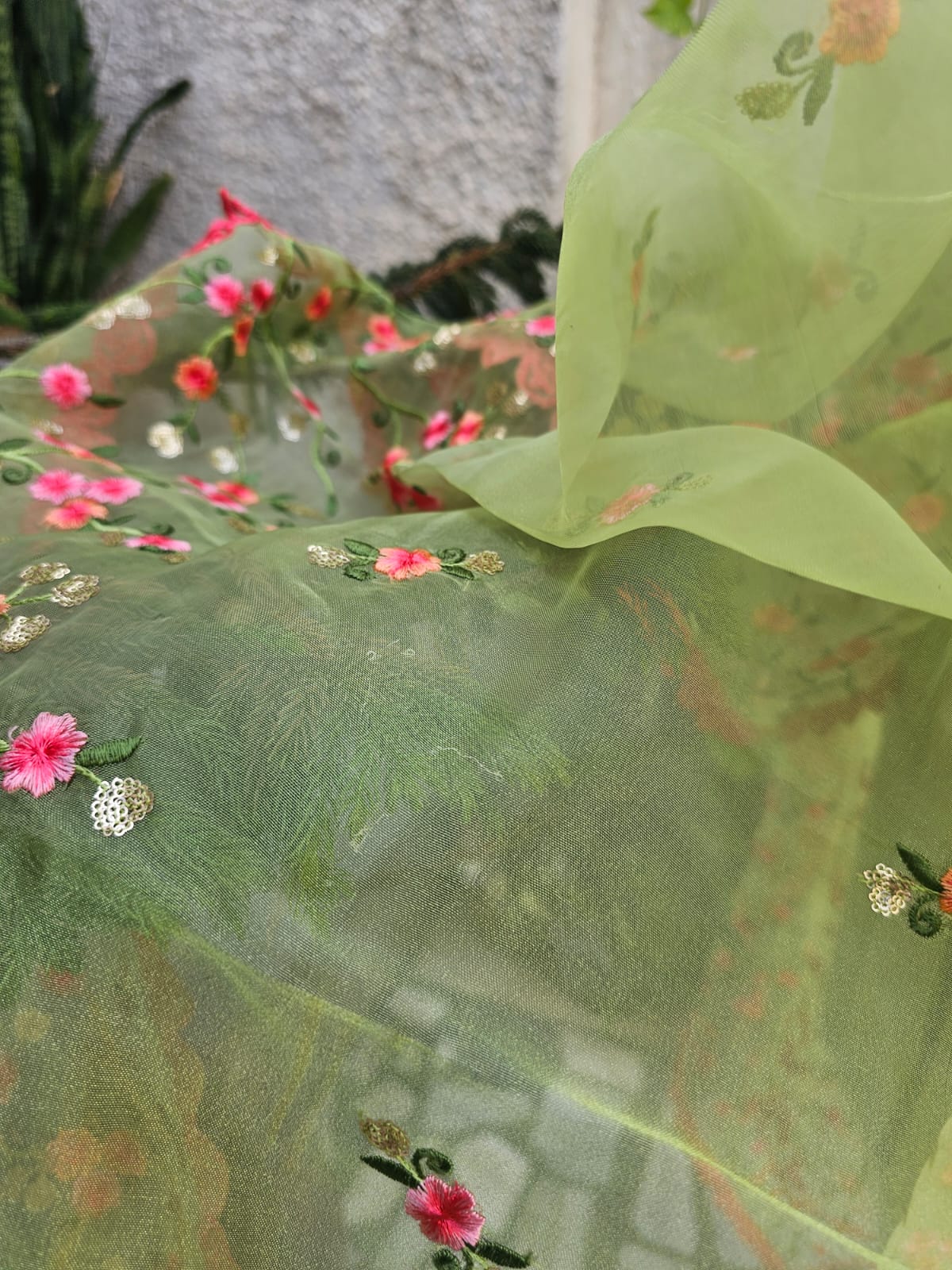 green-unstitched-suit-set