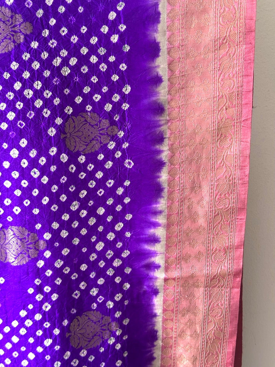 gulab-neelima-gorgeous-banarasi-silk-bandhani-saree