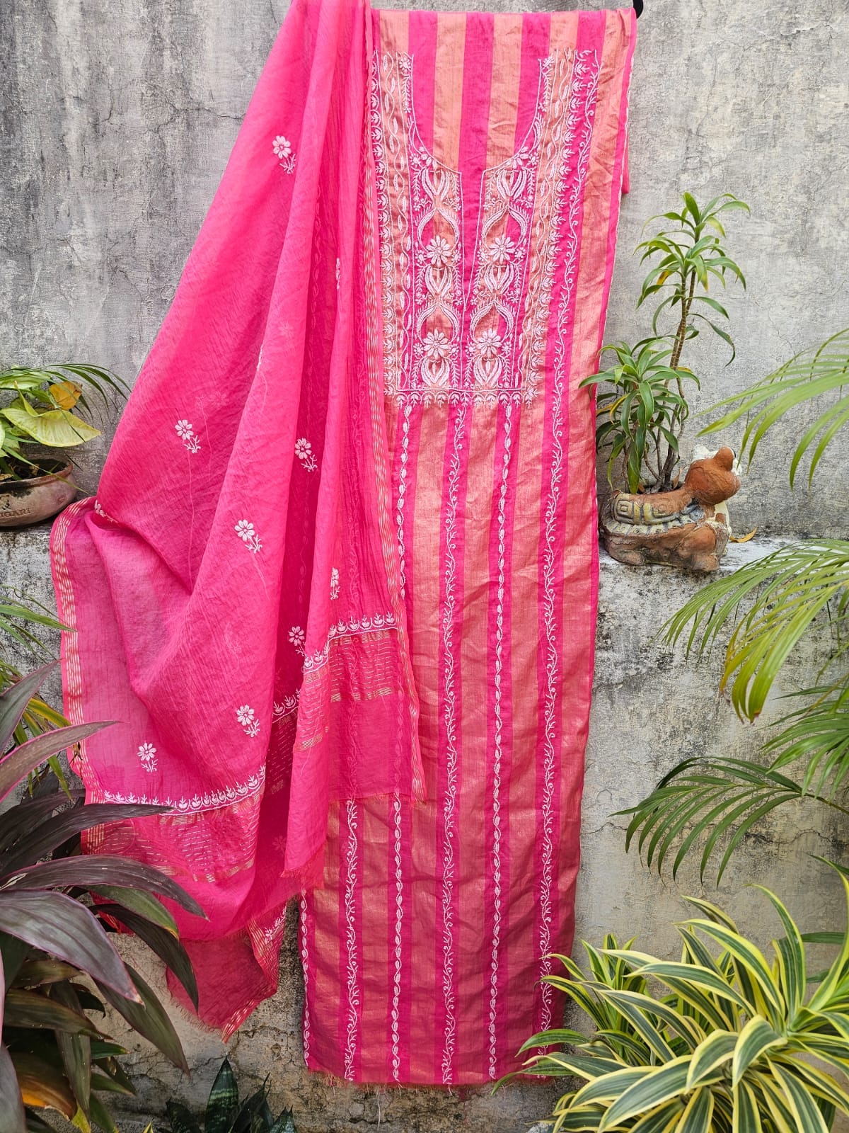 gulabi-noor-mul-chanderi-unstitched-suit-set