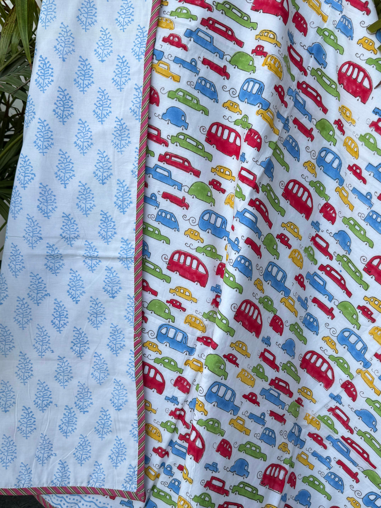 handblock-printed-layered-kids-blanket-super-car-theme