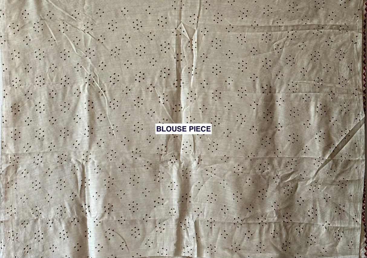 handcrafted-bandhani-beige-munga-silk-saree