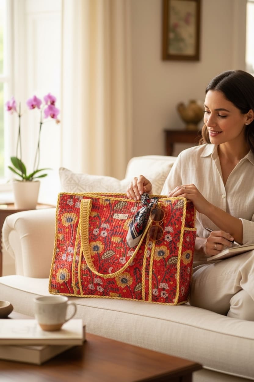 handcrafted-red-floral-block-print-tote-bag