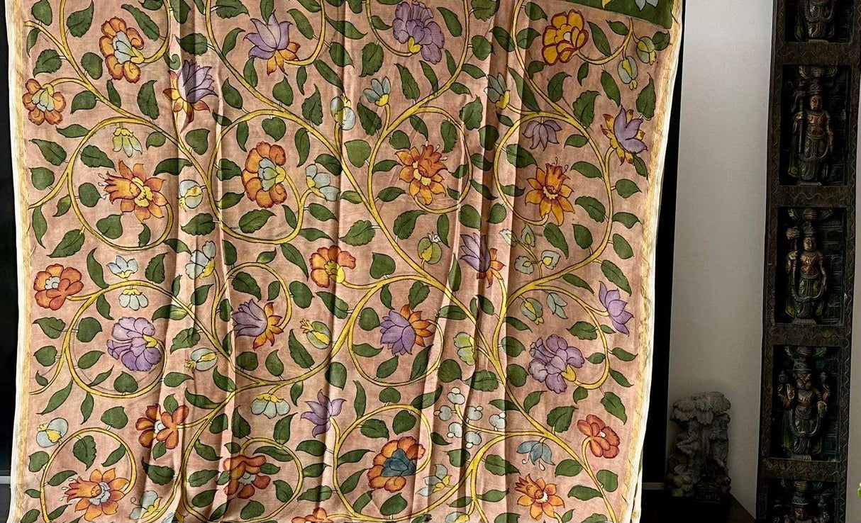 handloom-chanderi-cotton-silk-kalamkari-saree-detailed-view