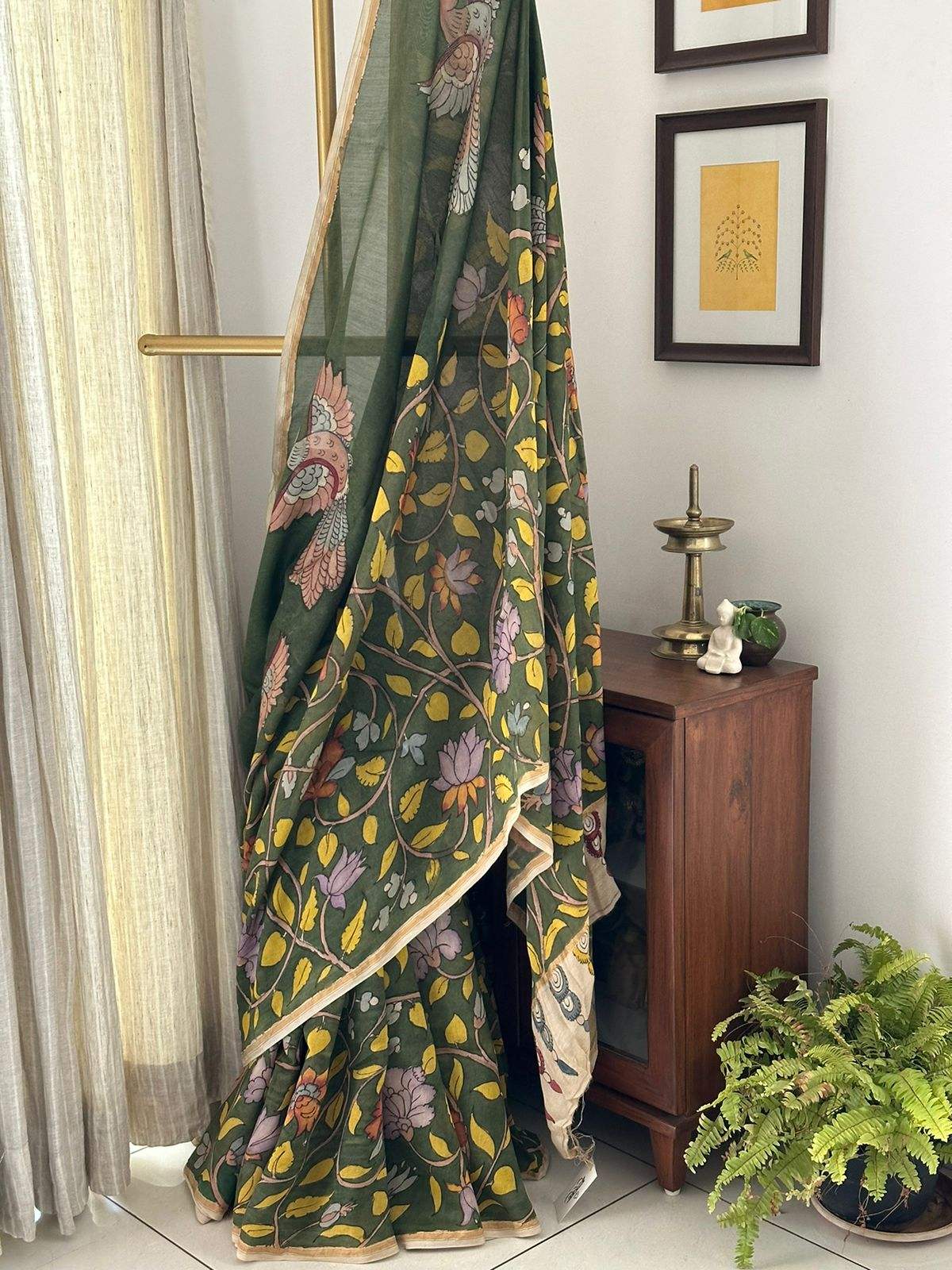 handloom-chanderi-cotton-silk-kalamkari-saree-pallu-detail-view