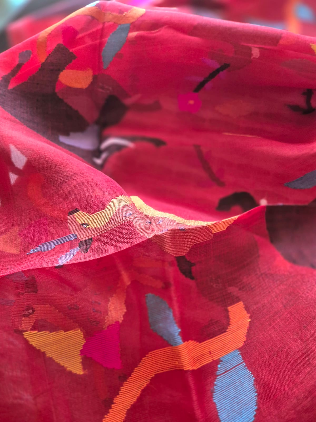 handloom-red-muslin-silk-jamdani-dupatta