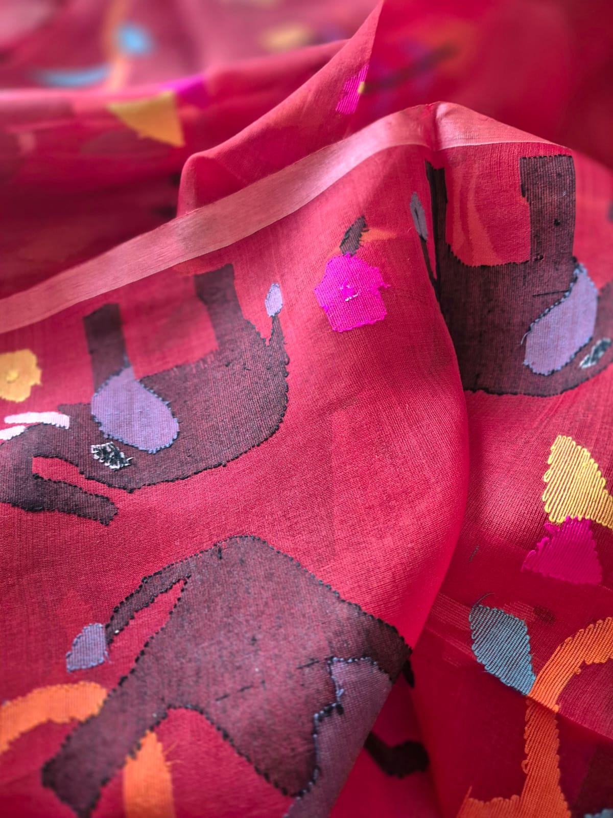 handloom-red-muslin-silk-jamdani-dupatta