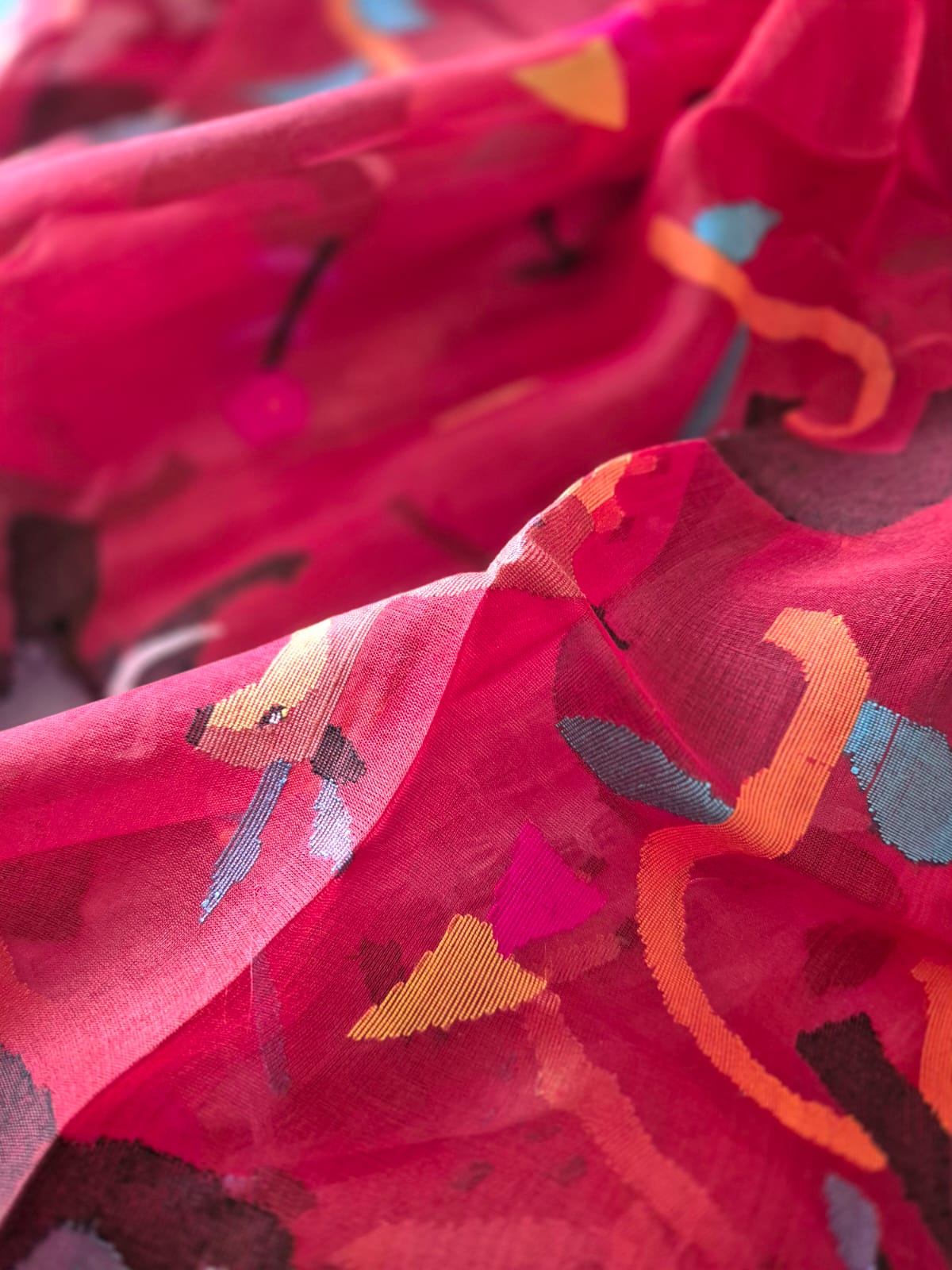 handloom-red-muslin-silk-jamdani-dupatta