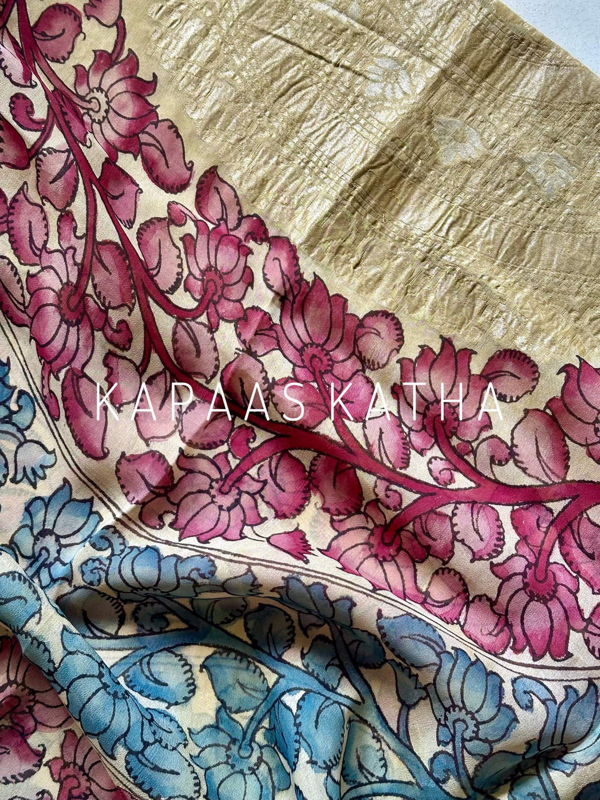 heritage-bagh-e-noor-pure-banarasi-georgette-kalamkari-dupatta