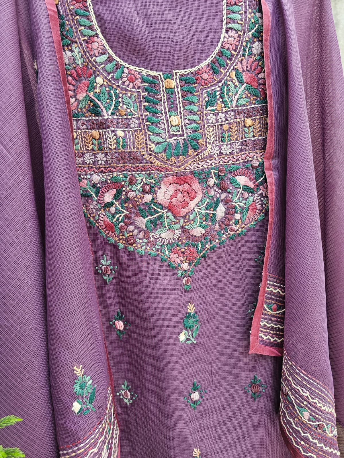 heritage-knot-kota-phulkari-unstitched-suit-set