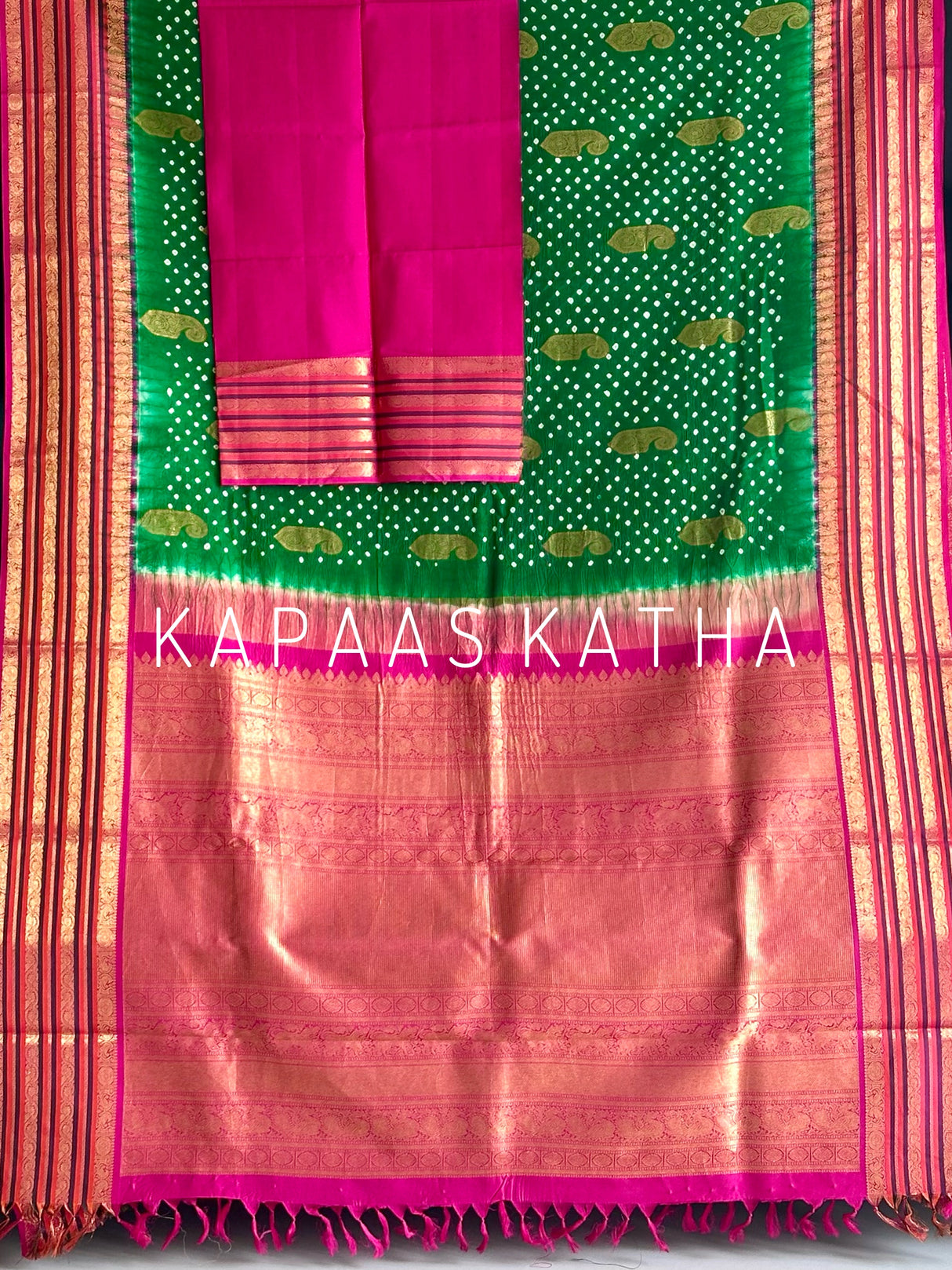 heritage-scarlet-bandhani-kanjivaram-silk-handloom-saree