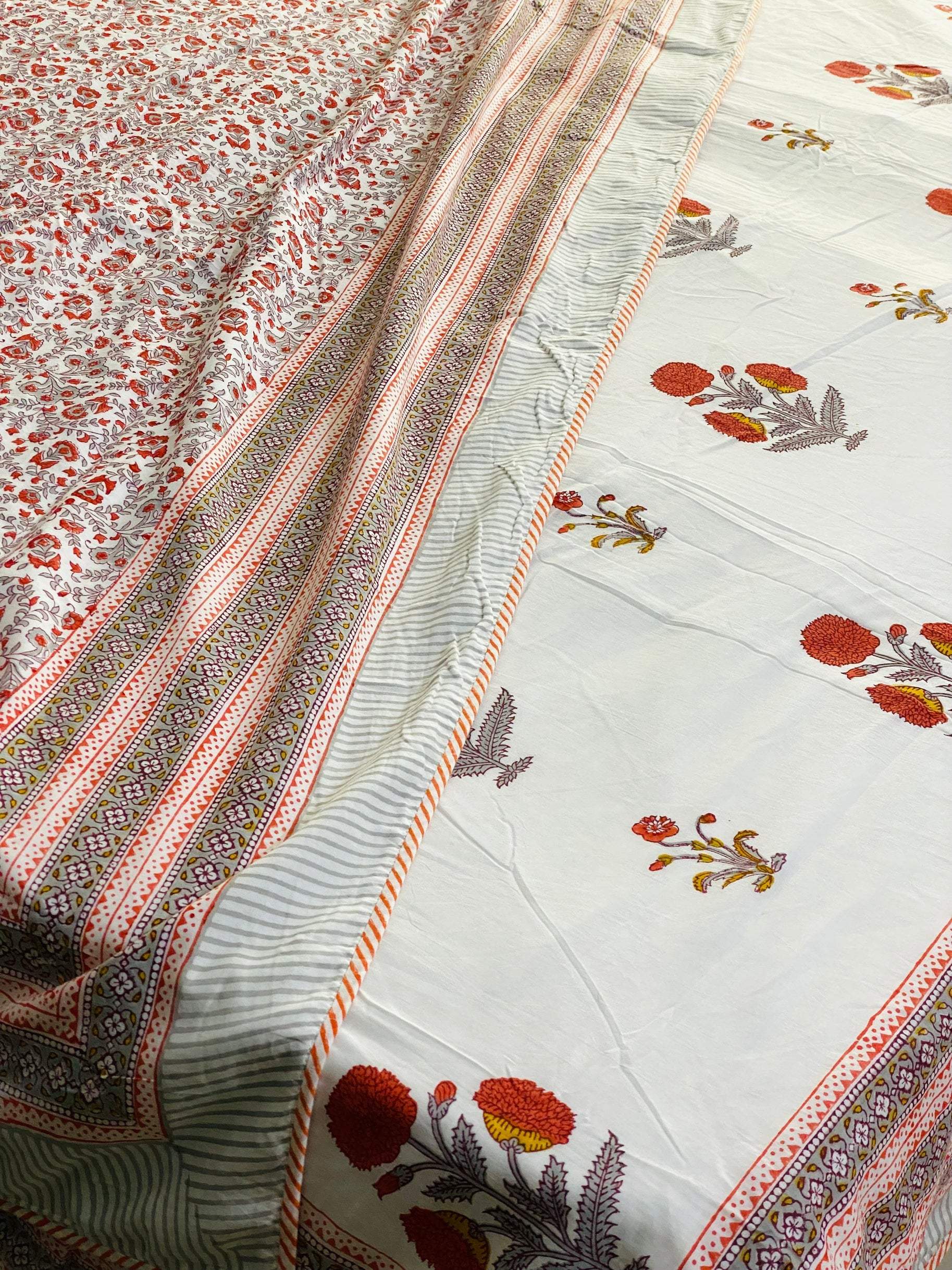 Blockprint Cotton Dohar