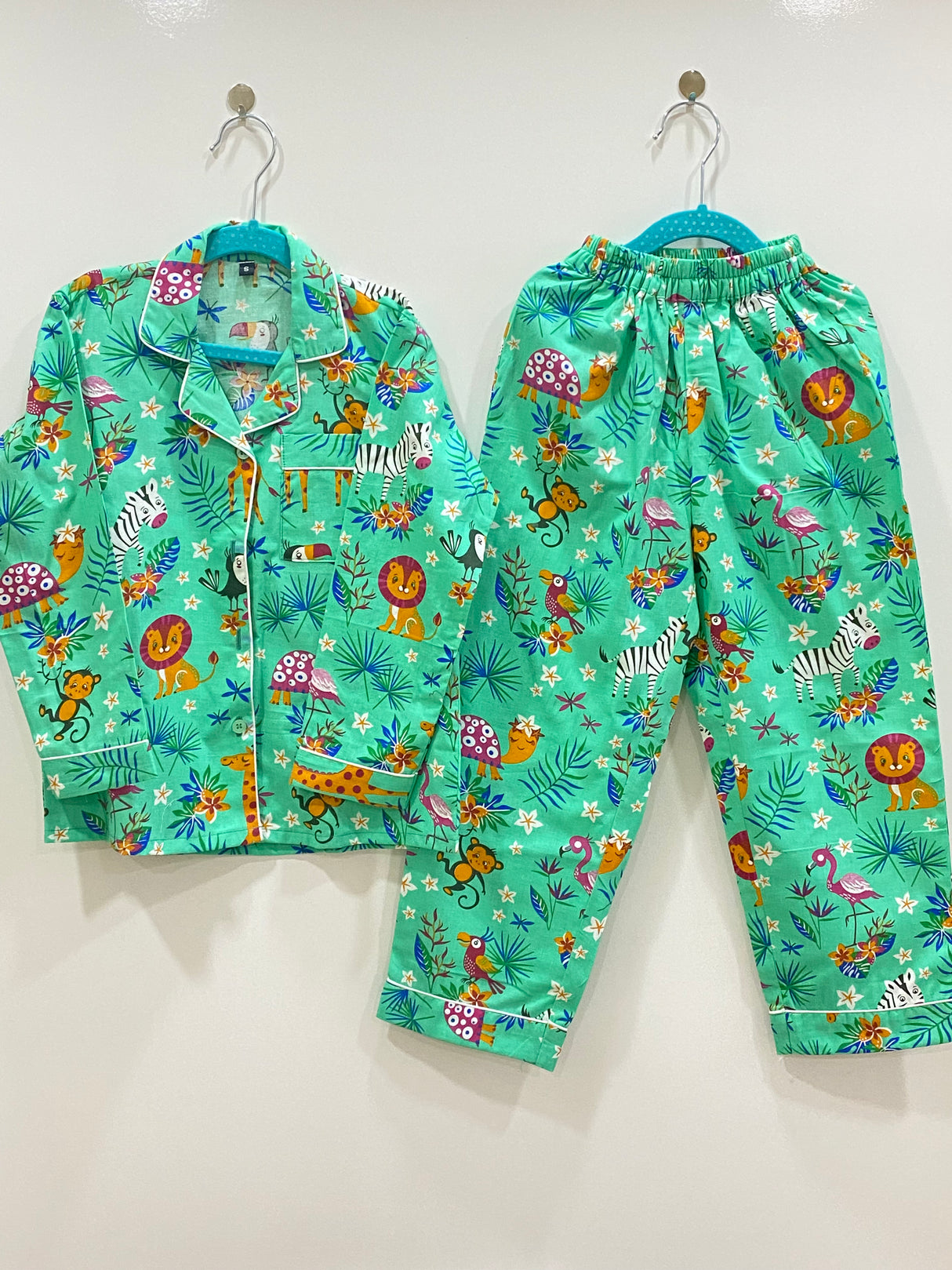 Jungle Animals Kids Night Suit Set