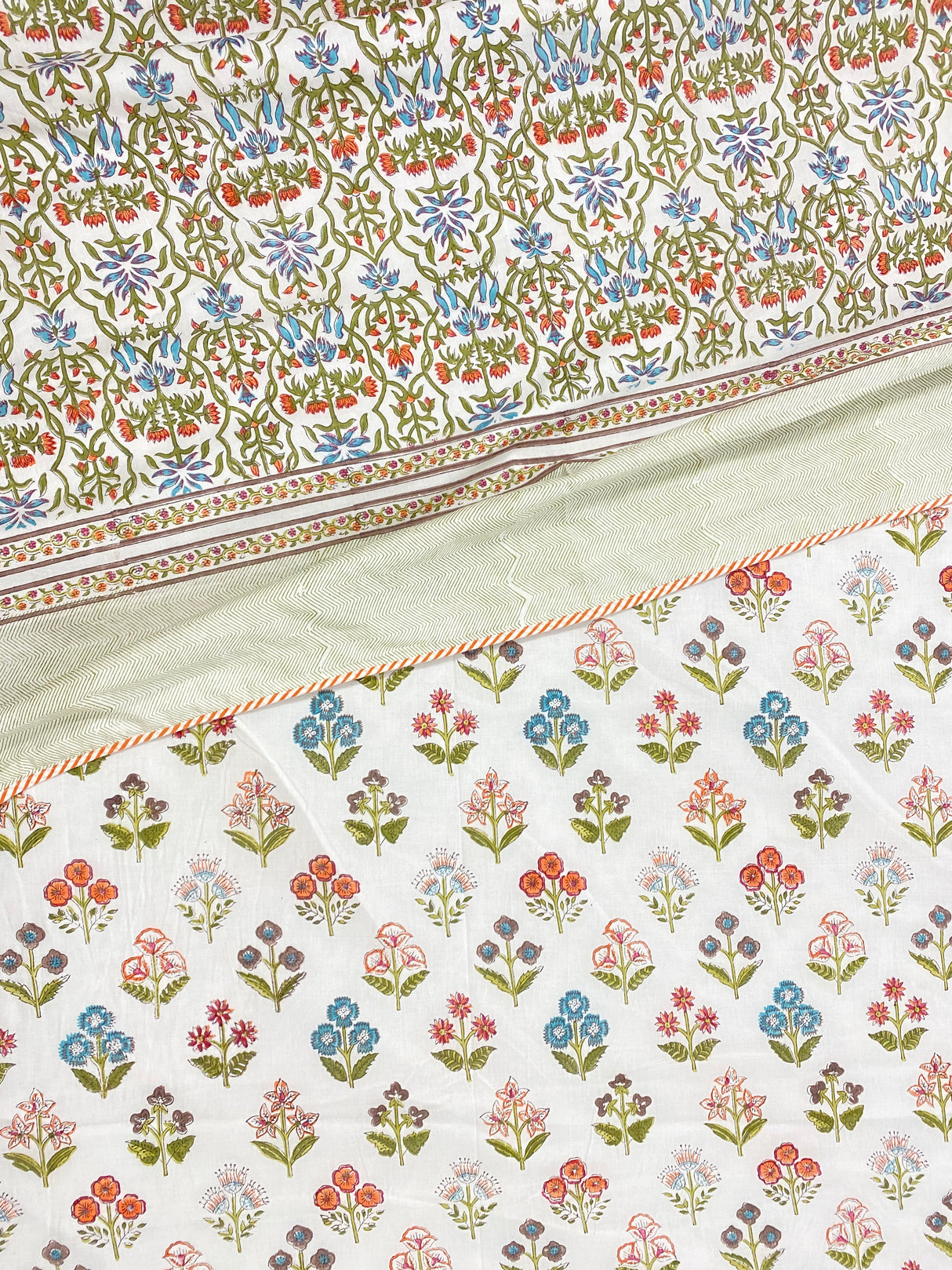 Blockprint Cotton Dohar
