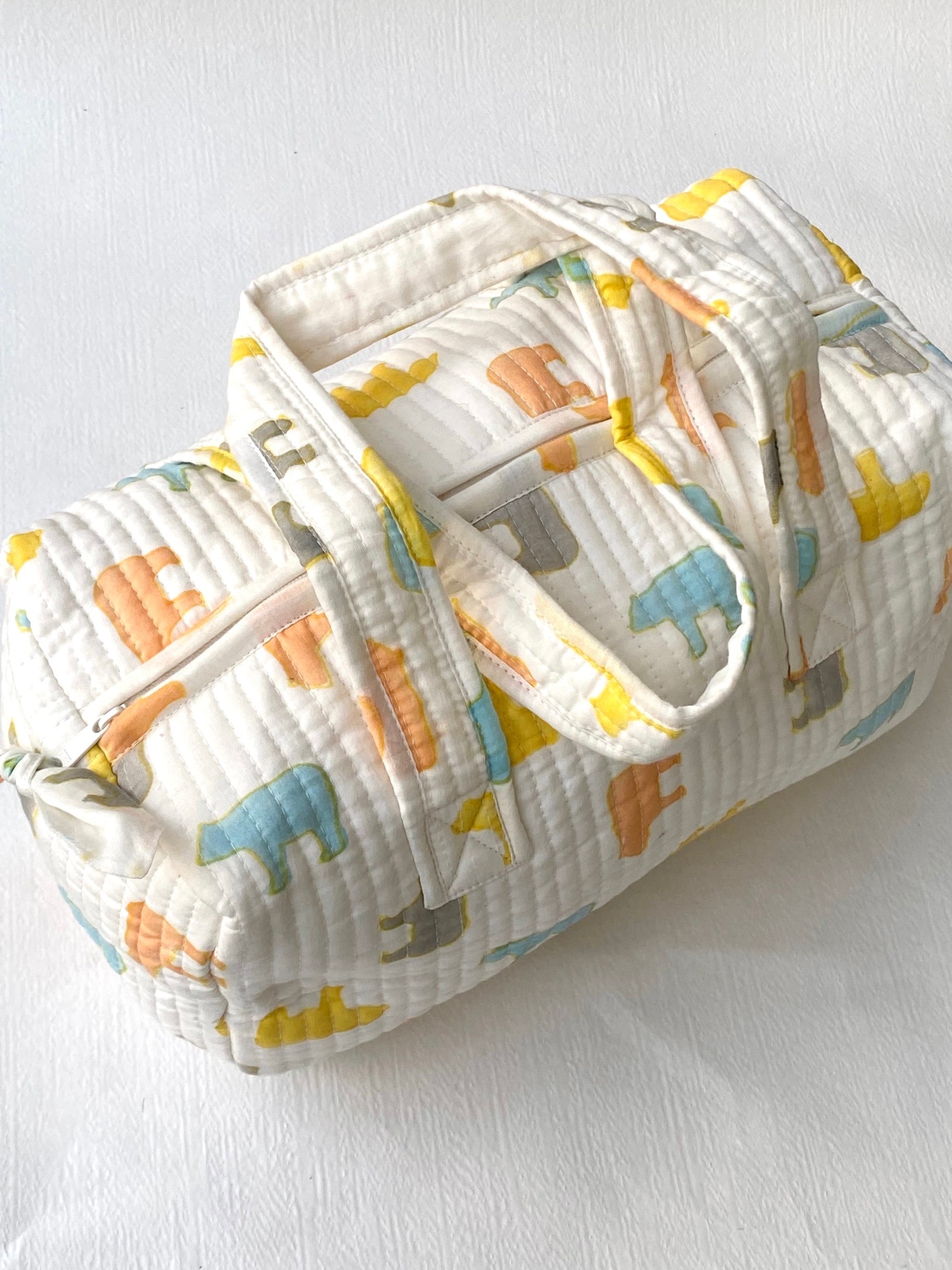 Multipurpose/Diaper Bag- Quilt