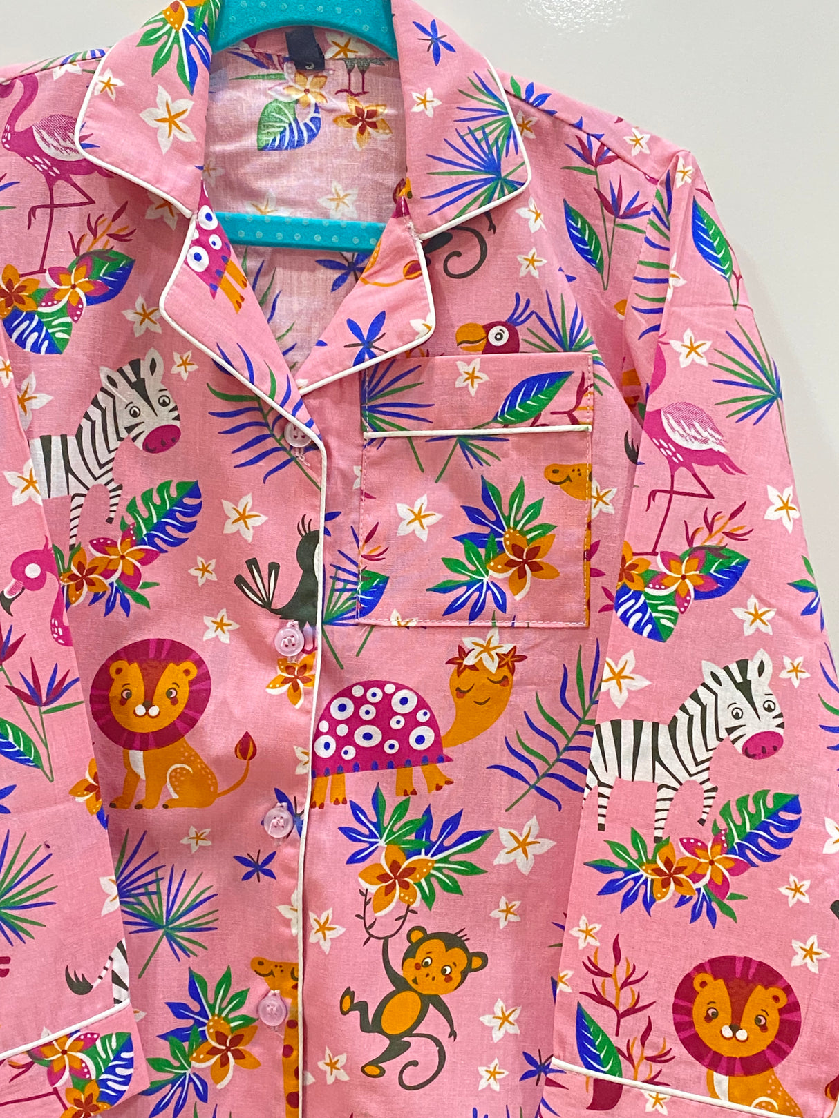 Jungle Animals Kids Night Suit Set