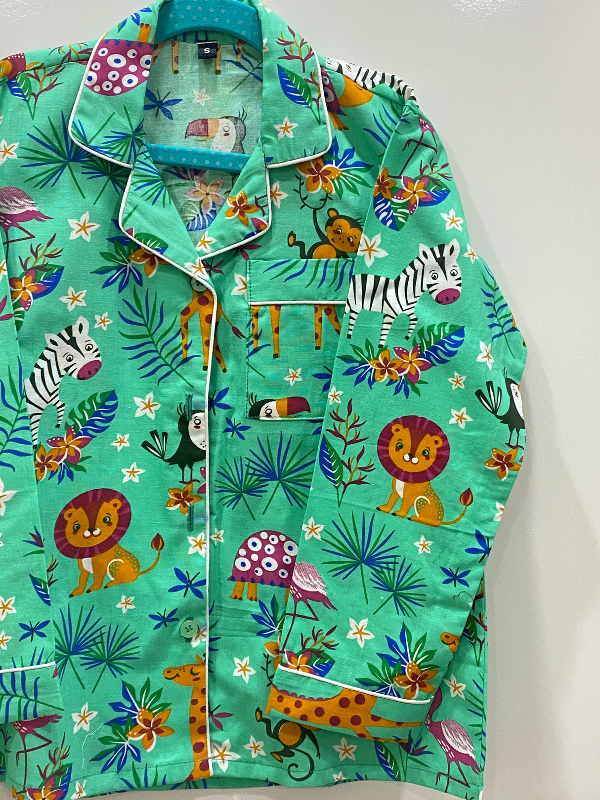 Jungle Animals Kids Night Suit Set