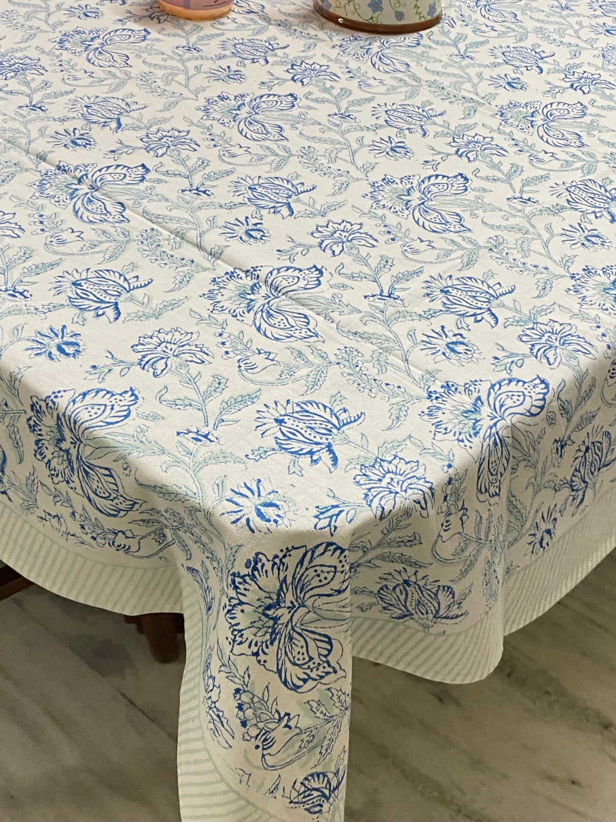 Blockprint Table Cloth 8 Seater (108*60 inches)