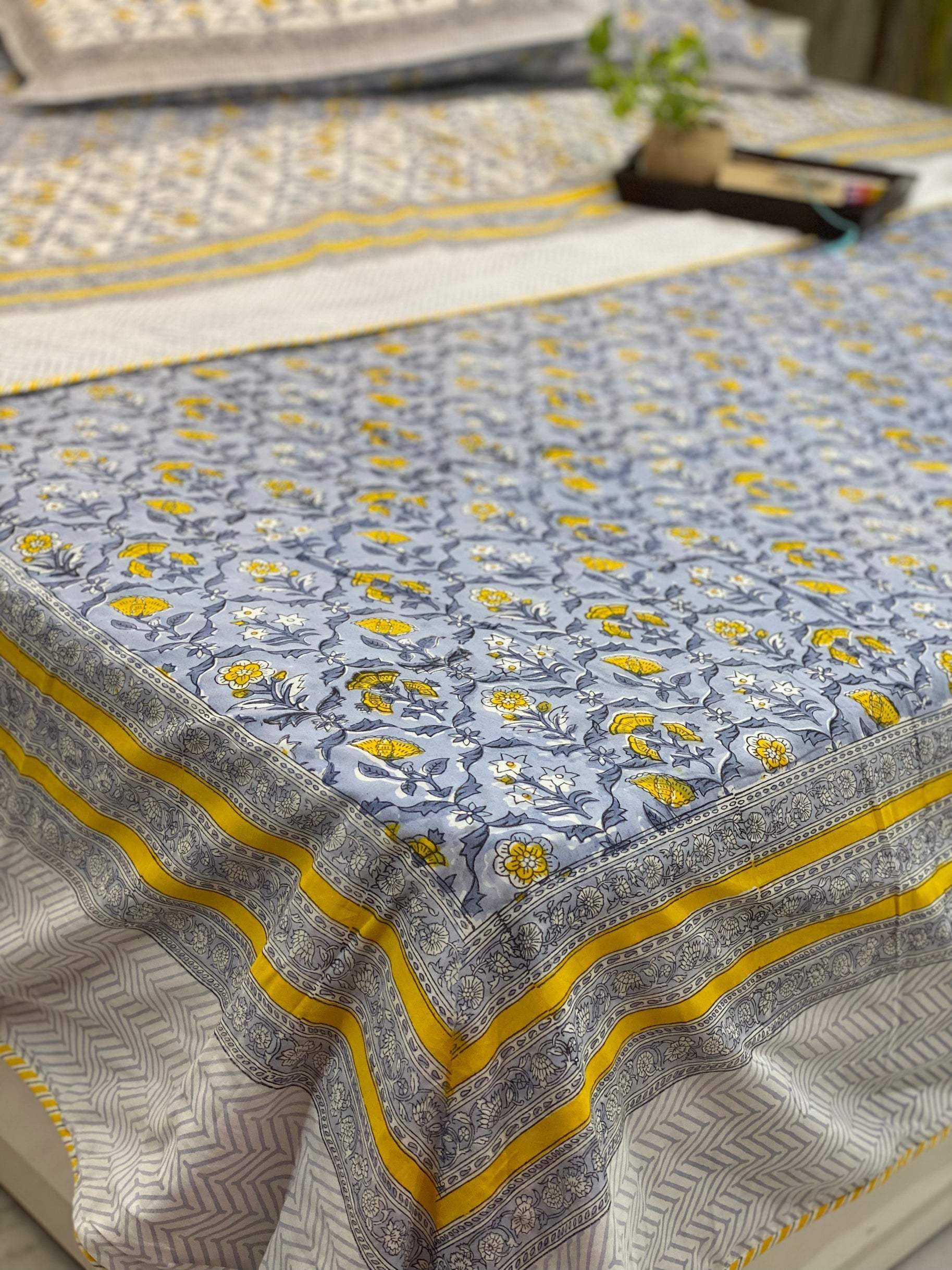 Blockprint Cotton Dohar