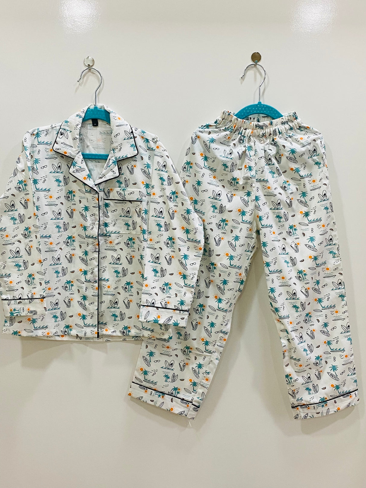 Beach Kids Night Suit Set