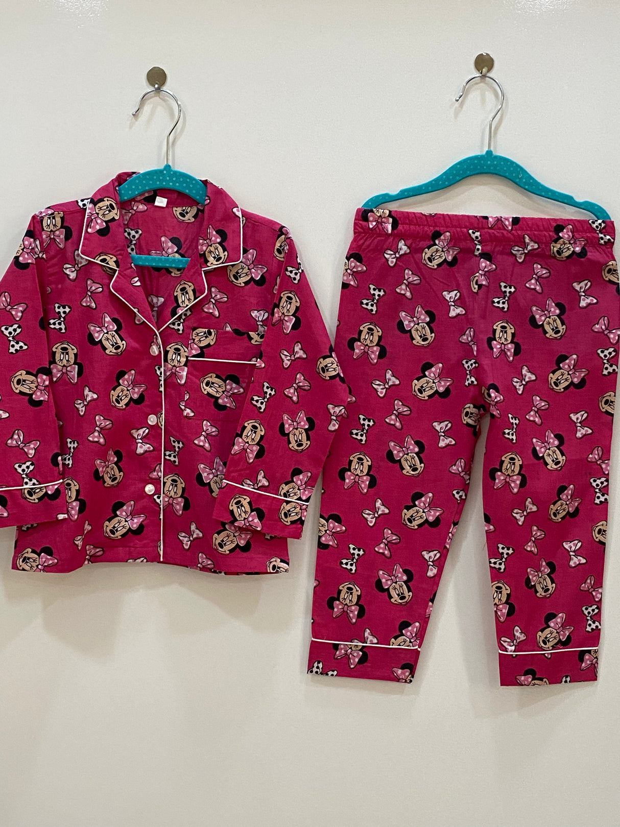 Minnie Mouse Kids Nightsuit Set