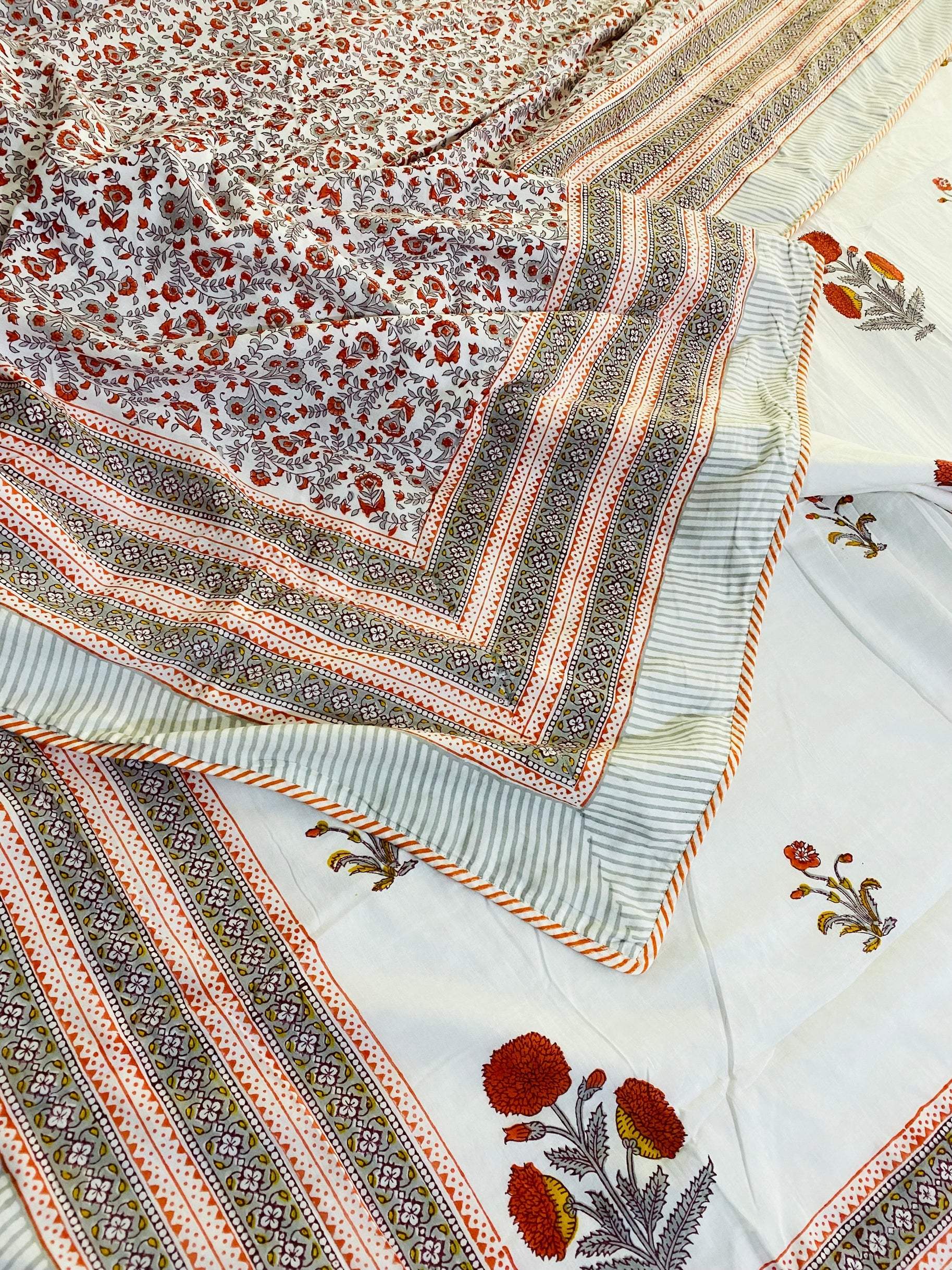 Blockprint Cotton Dohar