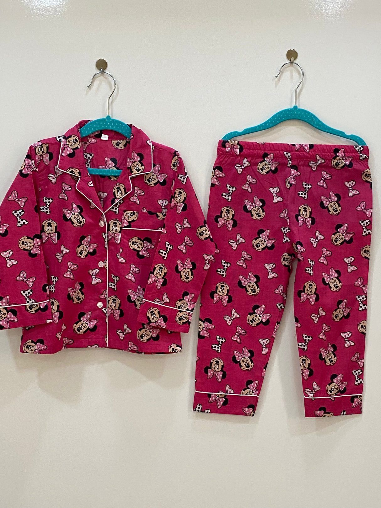 Minnie Mouse Kids Nightsuit Set