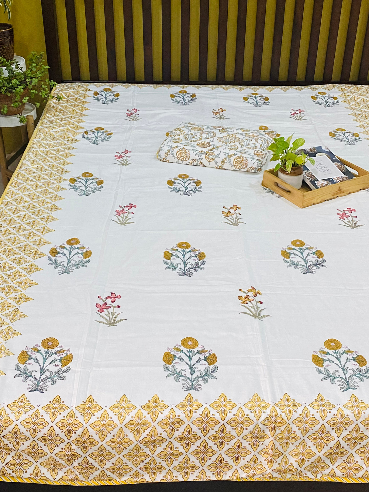 Blockprint Cotton Dohar