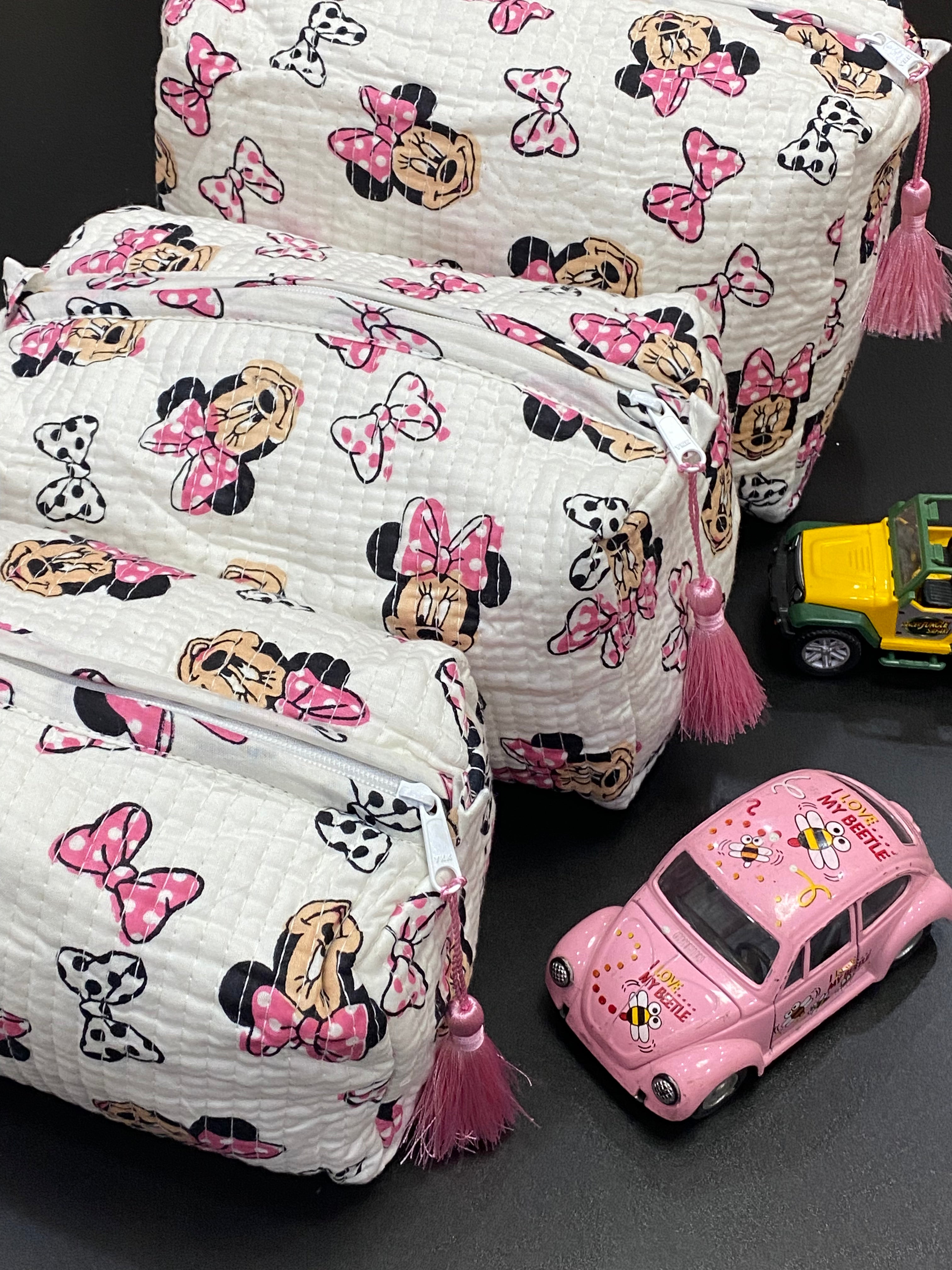 Set of 3 Multipurpose Pouch (large, medium and small)