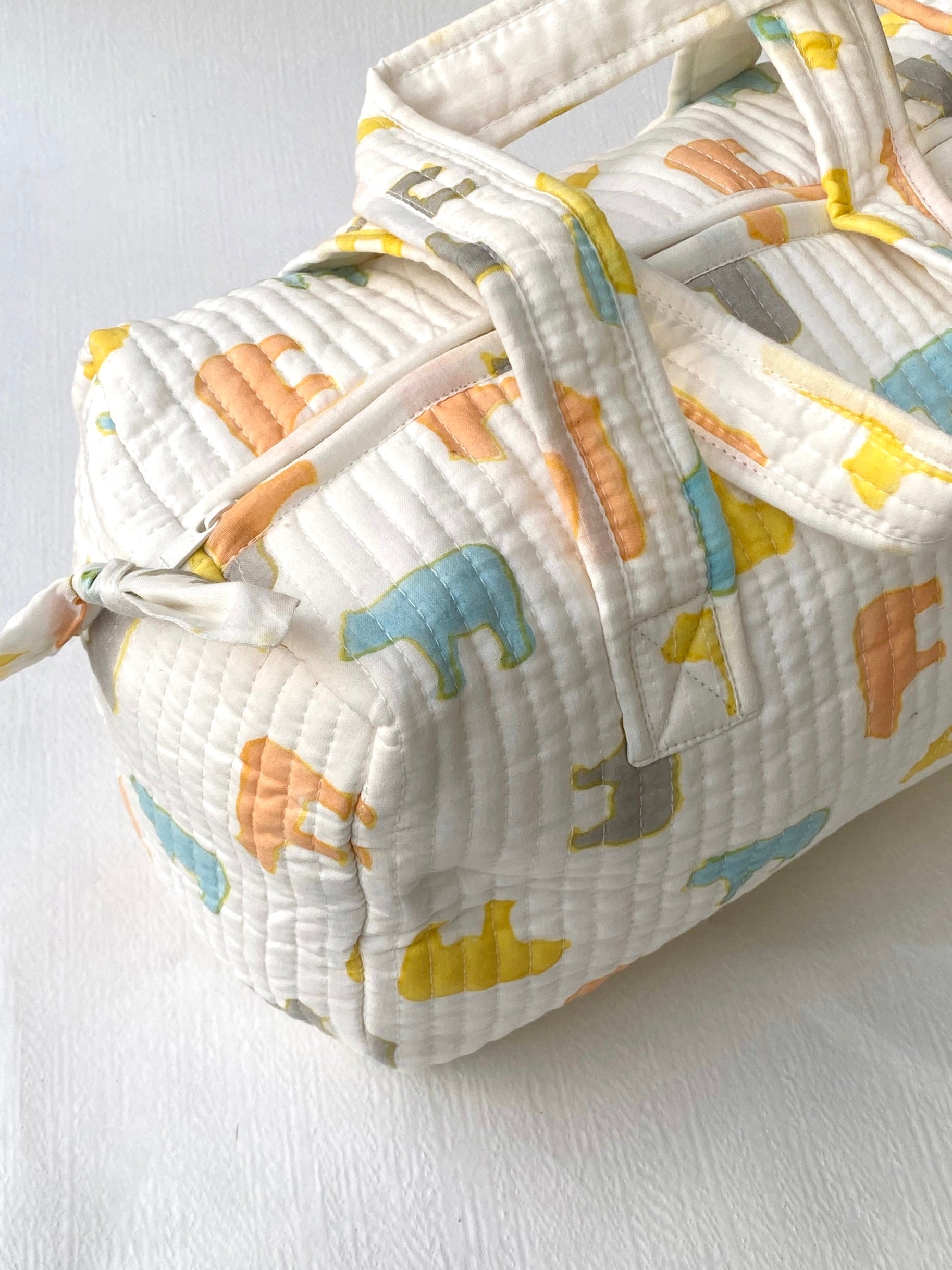 Multipurpose/Diaper Bag- Quilt