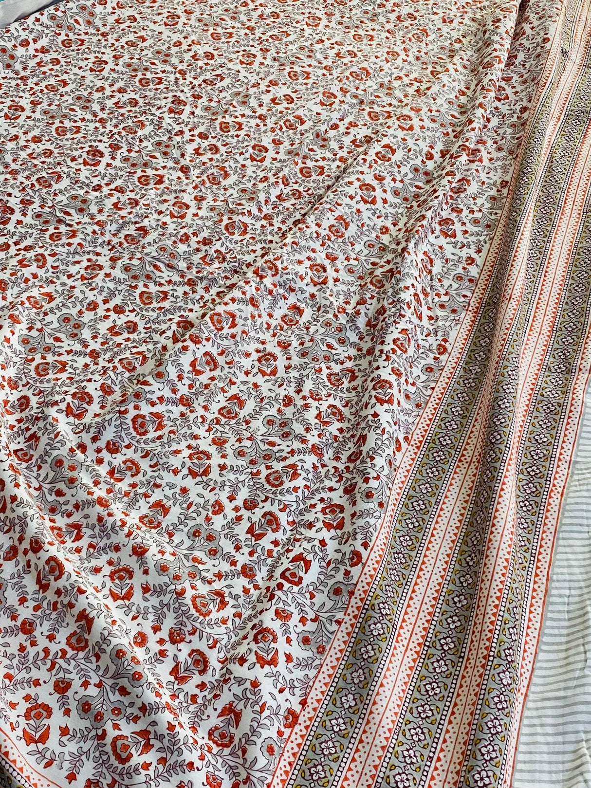 Blockprint Cotton Dohar