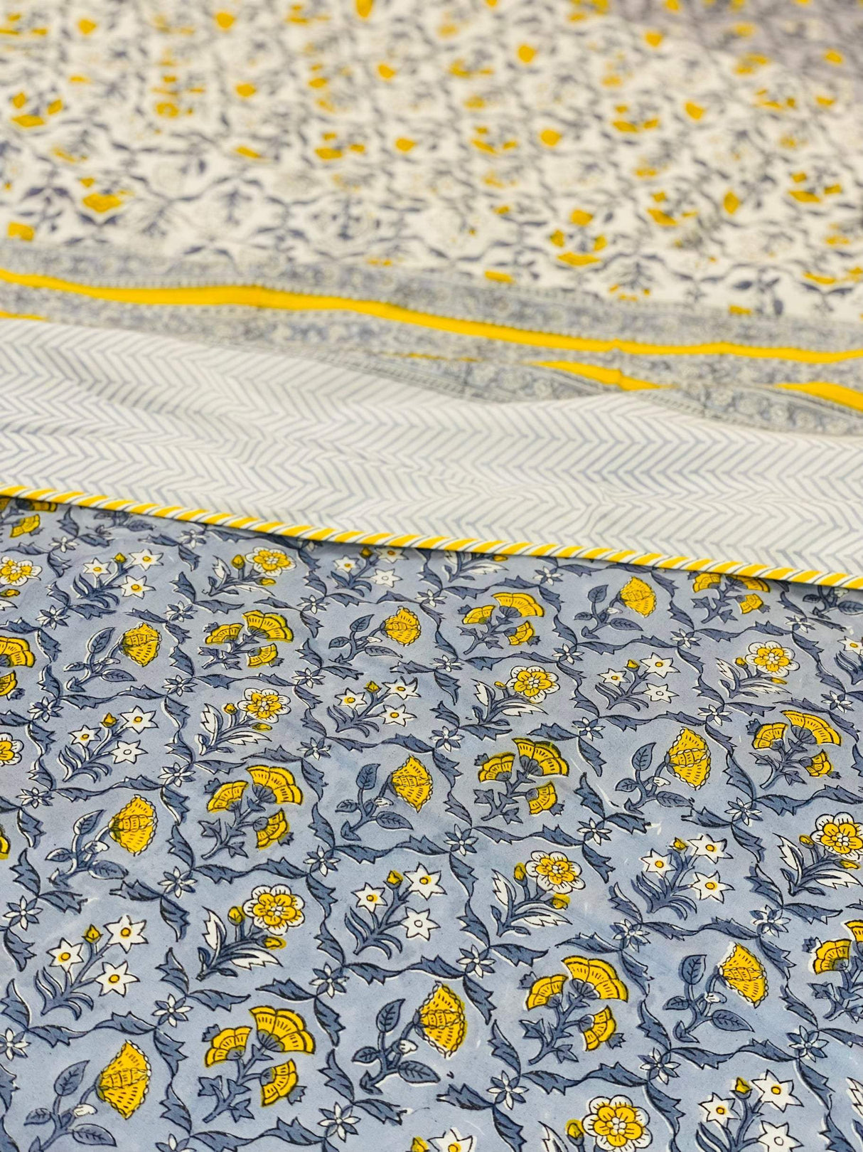 Blockprint Cotton Dohar