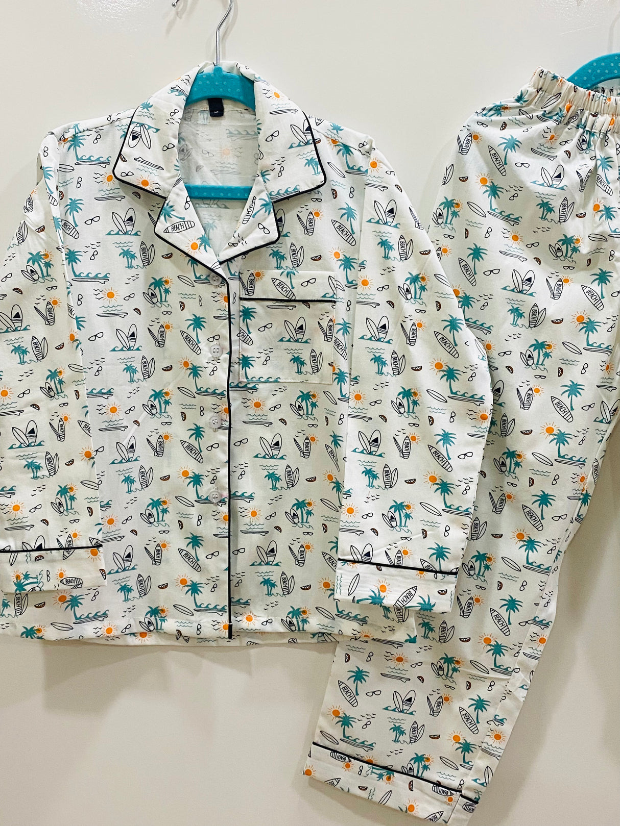 Beach Kids Night Suit Set