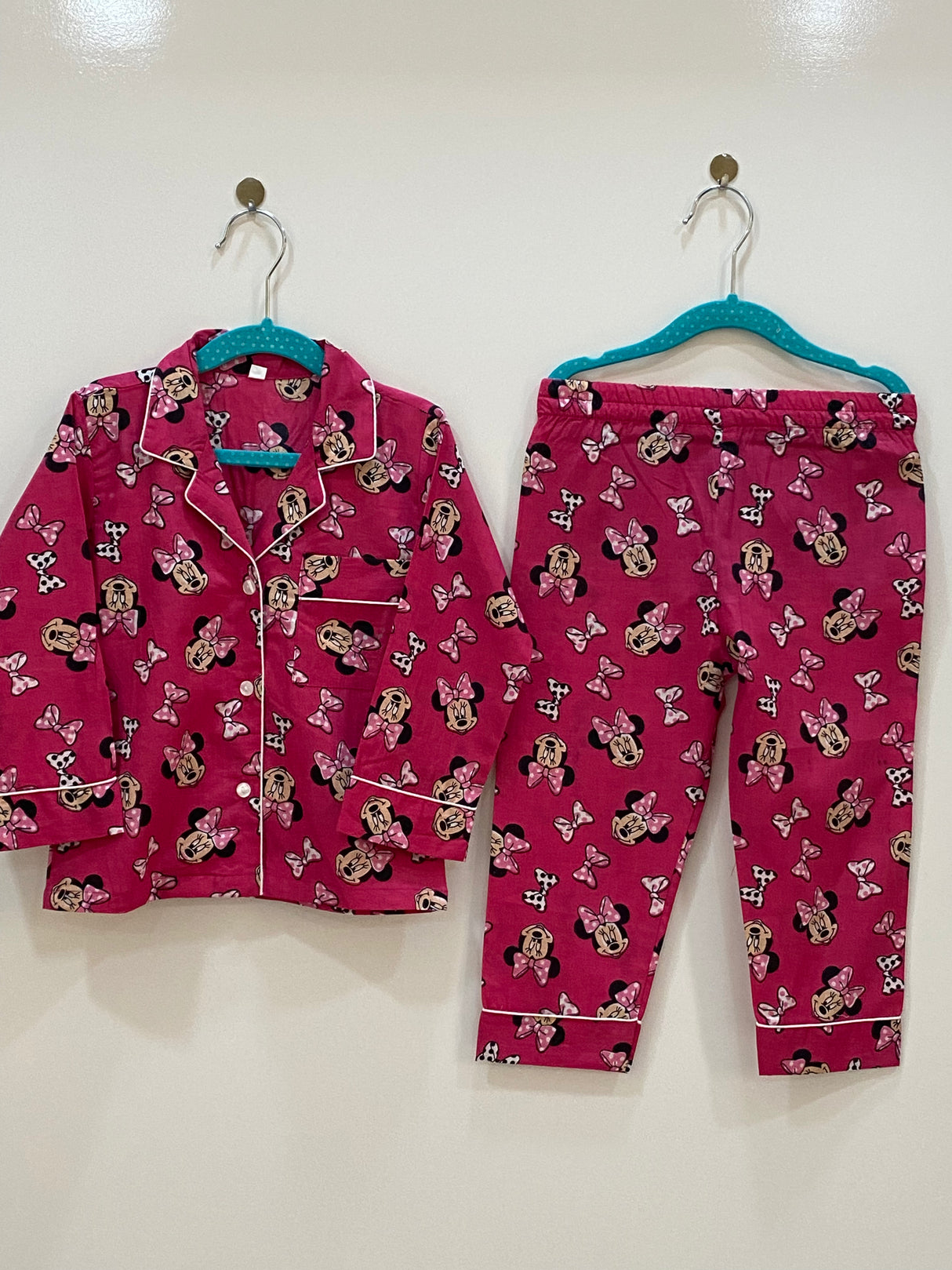 Minnie Mouse Kids Nightsuit Set