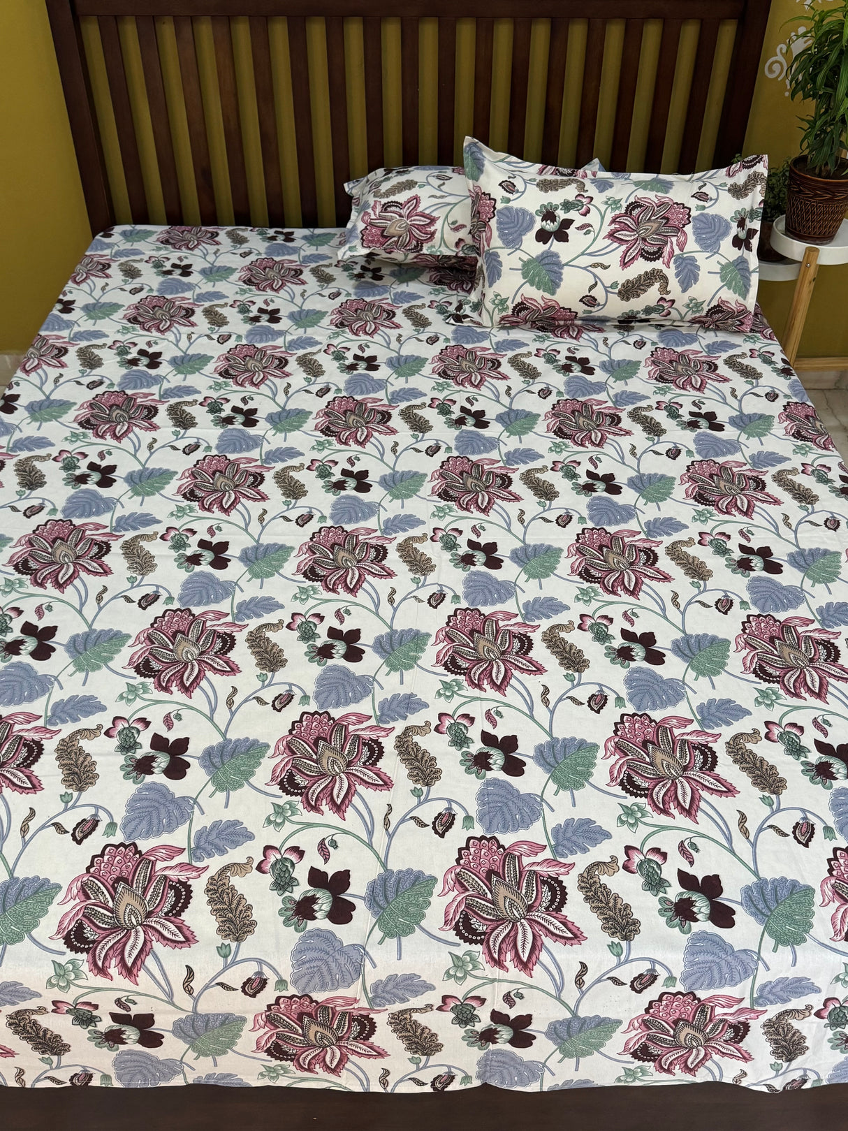 low-price-floral-print-cotton-bedsheets