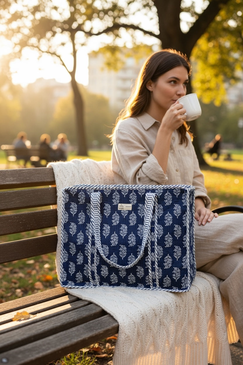 indigo-block-print-design-handcrafted-tote-bag