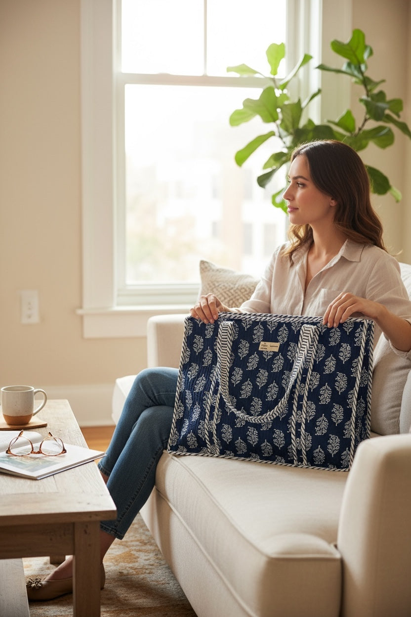 indigo-block-print-handcrafted-tote-bag-design