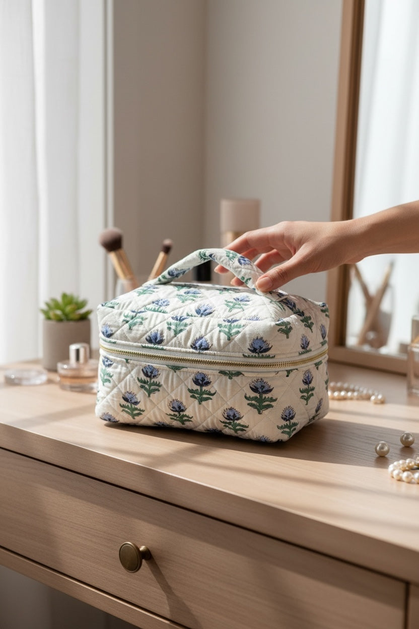 jaipur-handcrafted-cosmetic-bag-with-floral-print