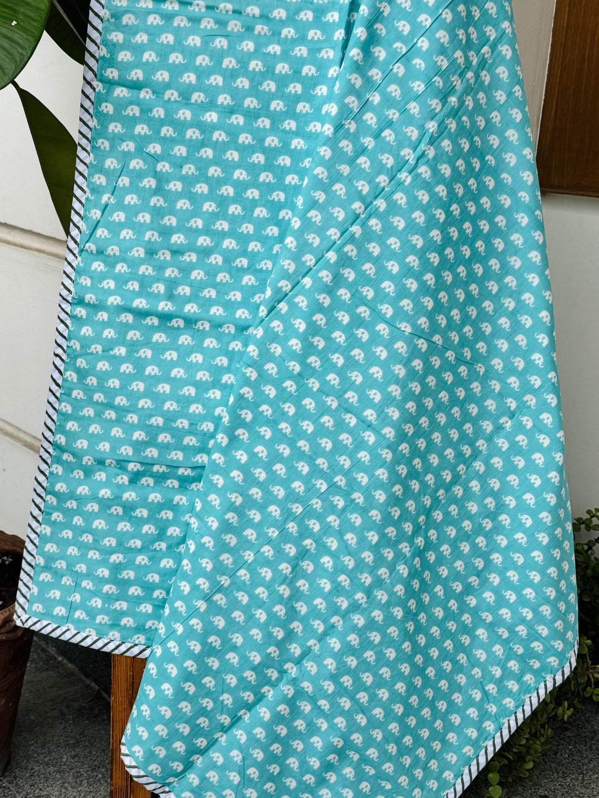 cotton zoo theme baby dohar reversible jaipur made for kids bulk gifts and small business