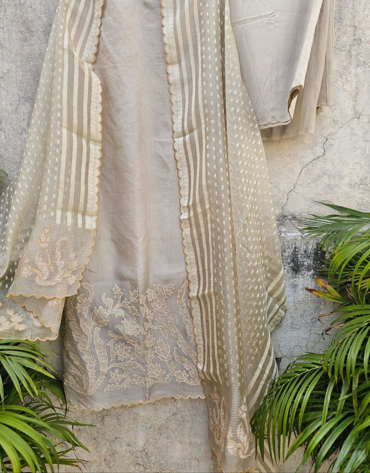 kora-organza-unstitched-suit-set-light-coffee