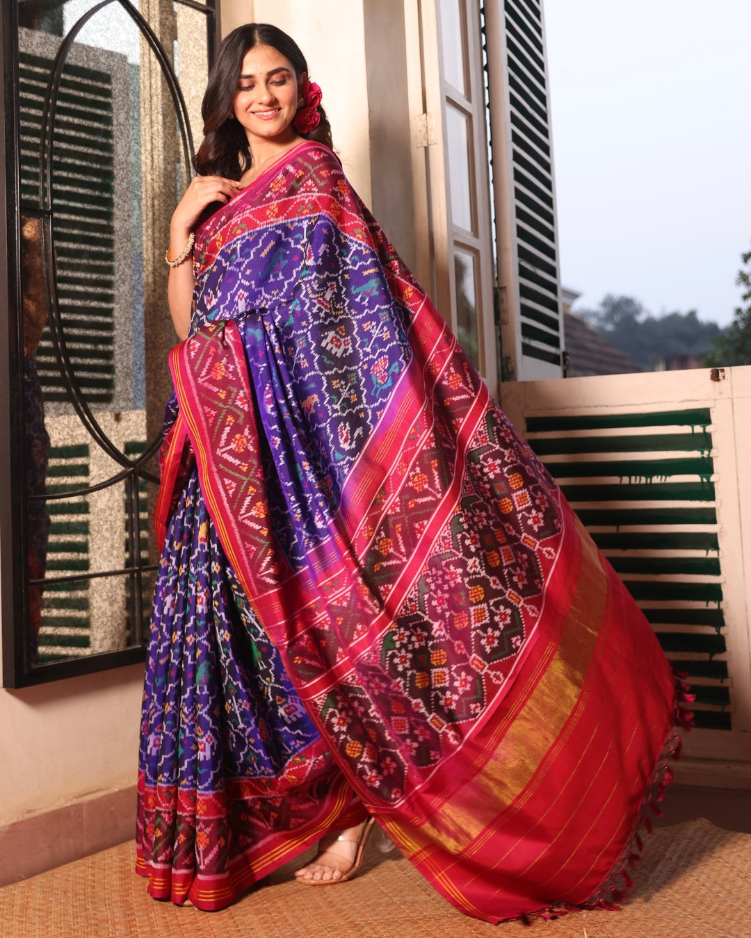 mulberry-silk-saree-crafted-in-single-ikat