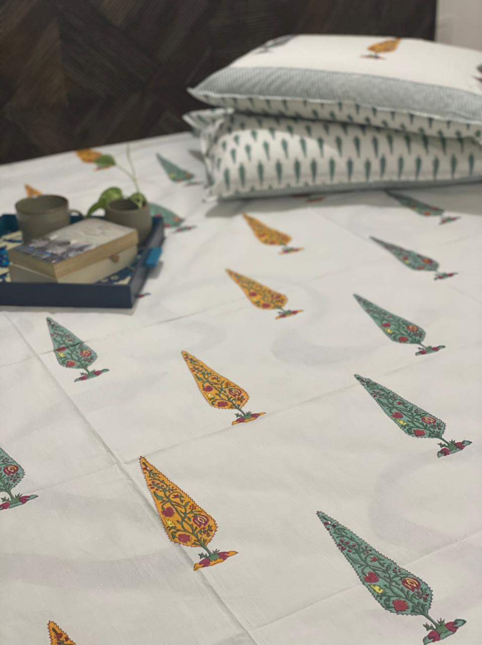 mustard-tree-king-cotton-bedsheet-close-up