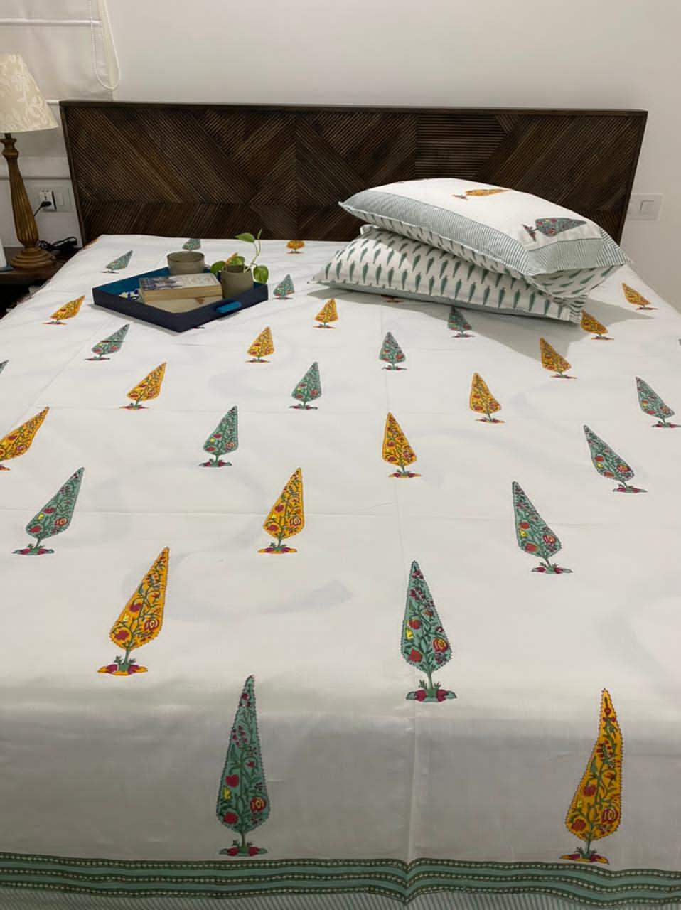mustard-tree-king-cotton-bedsheet-full-view