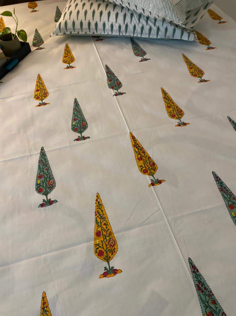 mustard-tree-king-cotton-bedsheet-overall-view