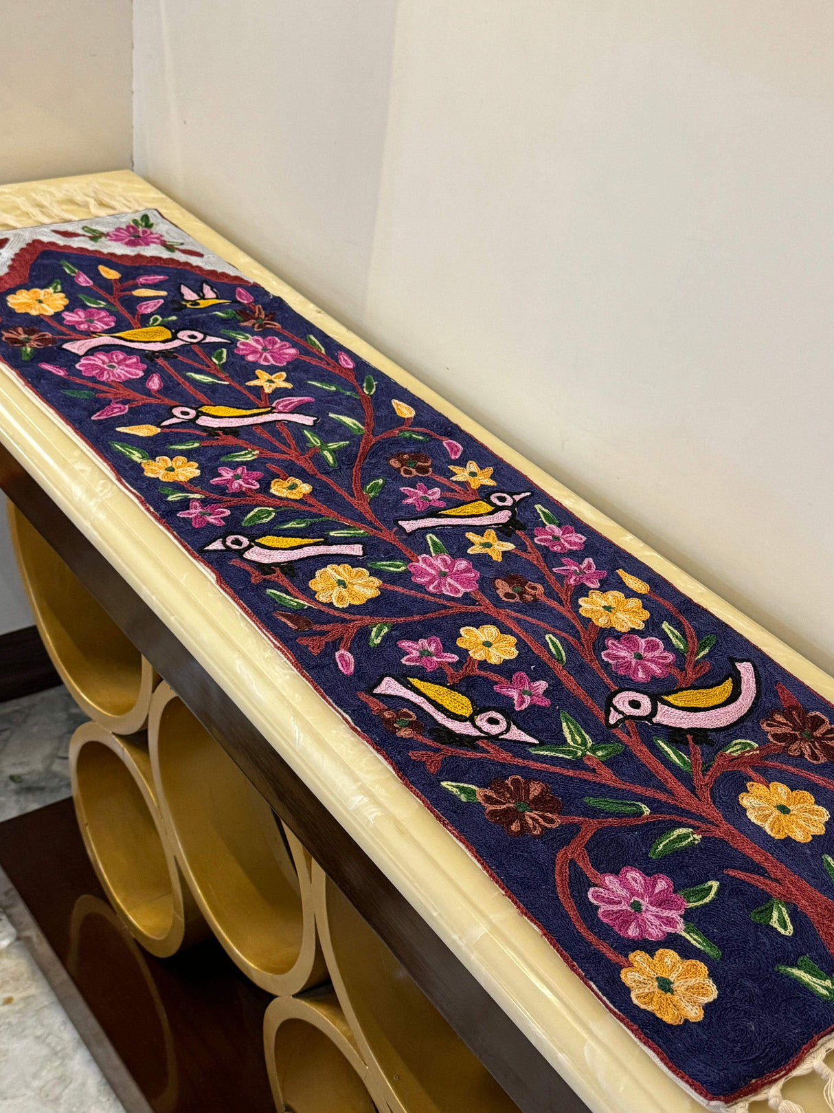 navy-blue-kashmiri-embroidery-table-runner-full-view