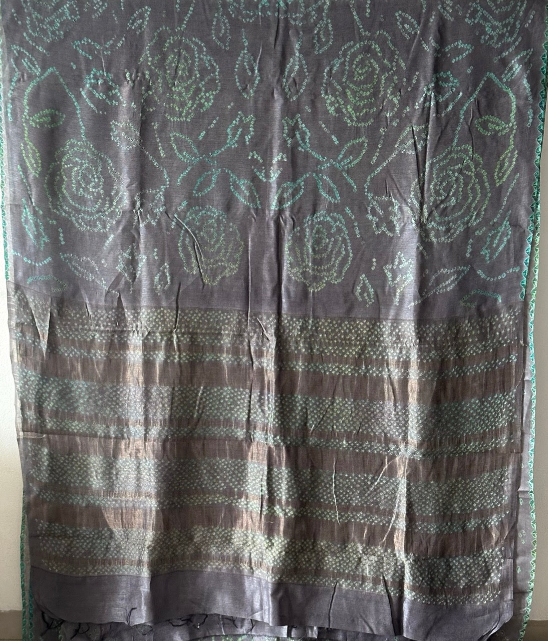 neel-kashmira-grey-munga-silk-bandhani-saree-with-multicoloured-bandhej